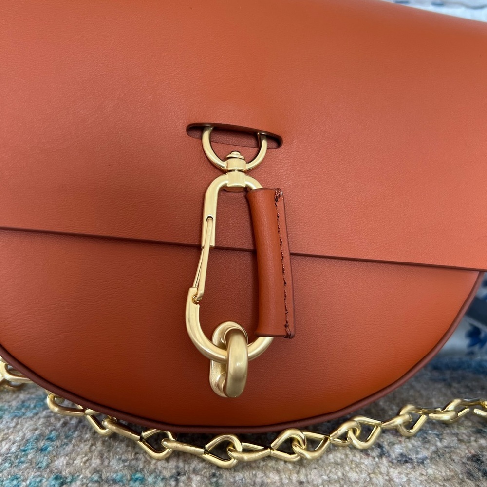 Zac Posen Belay Crossbody Saddle Bag - Picture 2 of 7